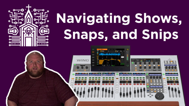 Behringer Wing: Navigating Shows, Snaps, and Snips for Effective Mixing