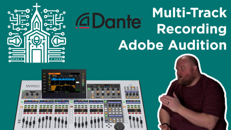 Behringer Wing & Dante: Mastering 64-Channel Recording in Adobe Audition