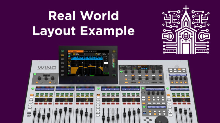 Behind the Mixer: Real World Behringer Wing Layout/Setup
