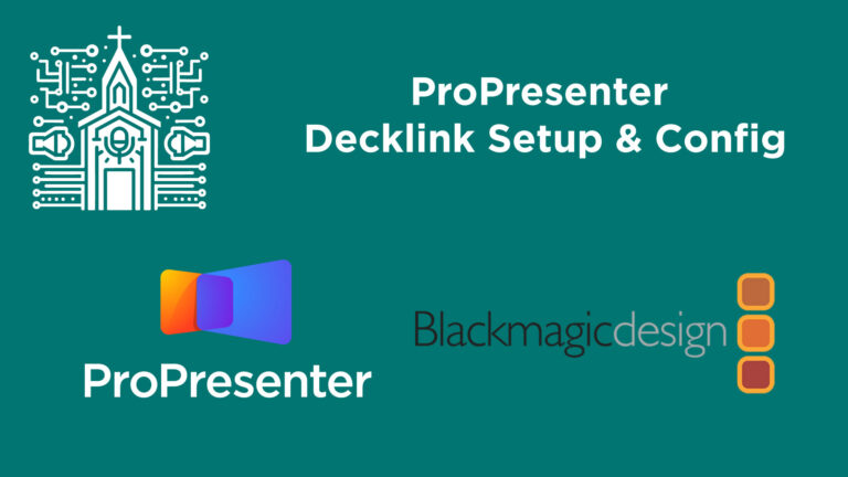 Complete Guide: Setting Up DeckLink Duo 2 on a Mac for ProPresenter