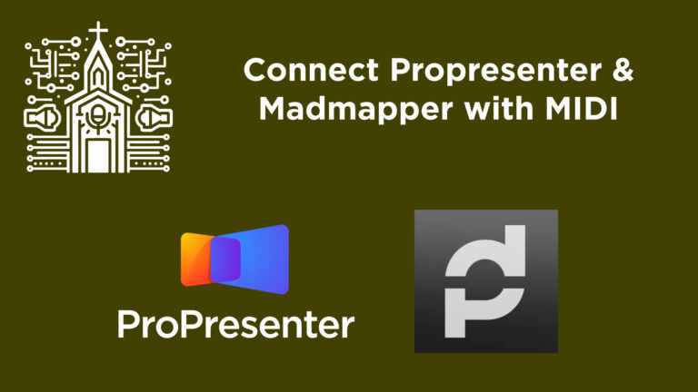 Sync Lighting to Slides: Integrating ProPresenter with MadMapper for Dynamic Event Lighting!