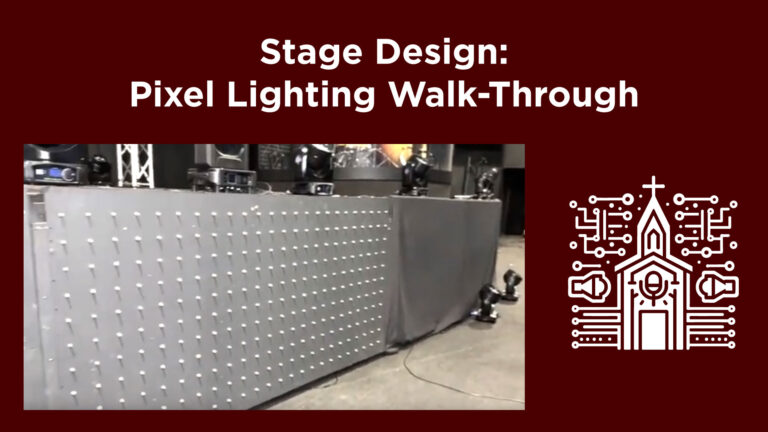 Pixel Lighting: Walk-Through of My Stage Design Setup with Pixels and Madmapper