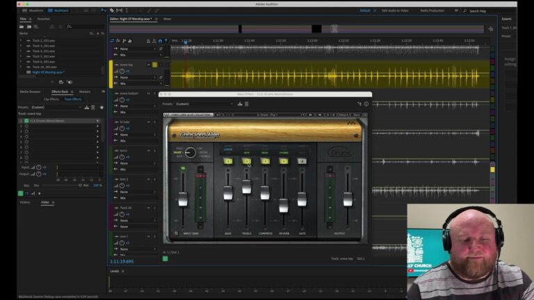 CLA Drums Plugin from Waves: Snare