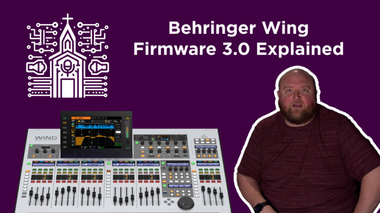 Behringer Wing Firmware 3.0 Overview: New Features and Key Updates