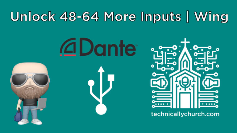 Expanding Your Input Options on the Behringer WING: USB and Dante Solutions