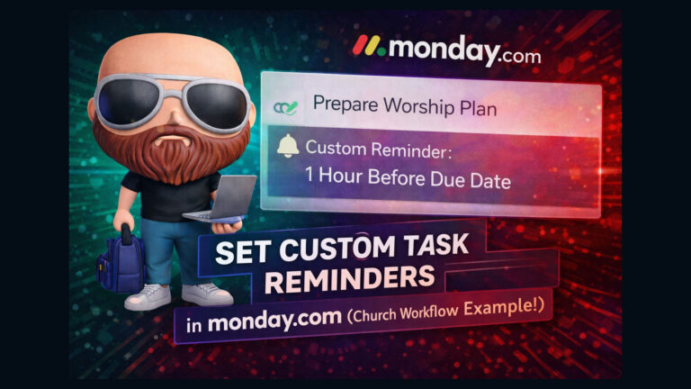 Setting Up Simple Task Reminders in Monday.com Using Automations