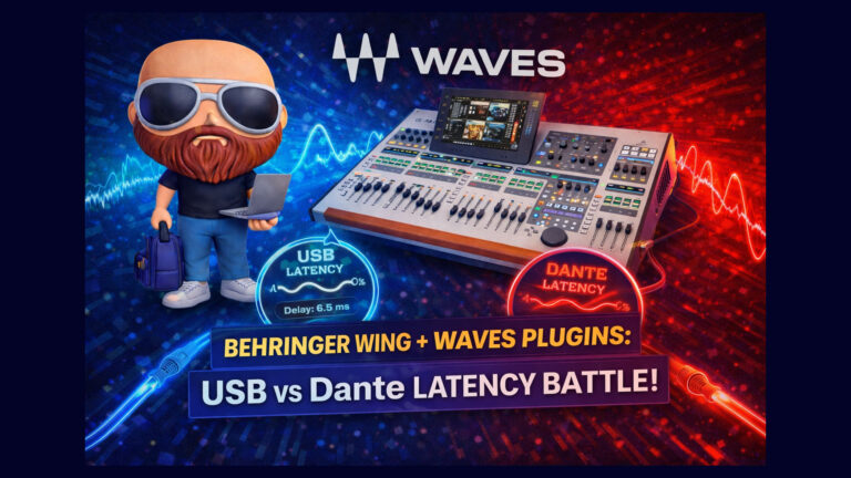 Minimizing Latency with External Processing on the Behringer Wing: A/B Testing USB vs. Dante, Ableton vs. SuperRack Performer