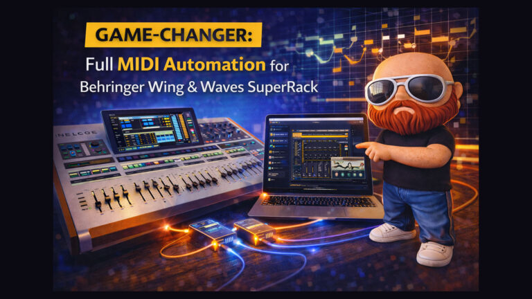 Mastering MIDI Control: A Step-by-Step Guide to Linking Your Behringer Wing and Waves SuperRack
